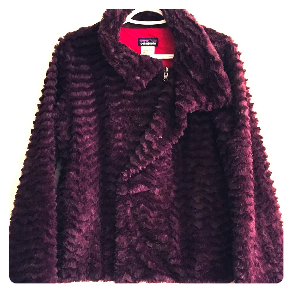 Patagonia pelage faux fur jacket